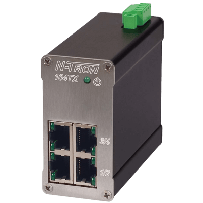 Red Lion Industrial Ethernet Switch, 104TX